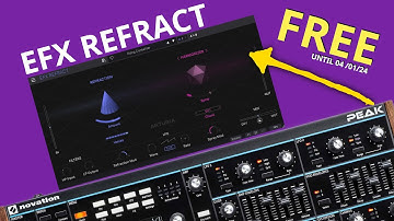 Arturia Efx REFRACT Effect Plugin With Novation Peak Synthesizer Sound Demo (Free Download)
