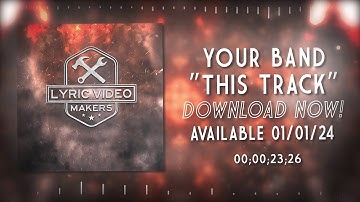 Nu Metal Visualizer Template #011 for Alternative Rock Bands [After Effects]