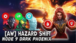 Mcoc Alliance War Node 9 Hazard Shift Dark Phoenix vs Scorpion, Symbiote Supremem, Iceman - tile 9