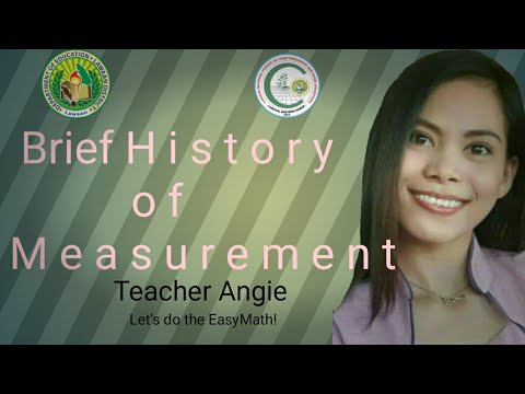 History of Measurement