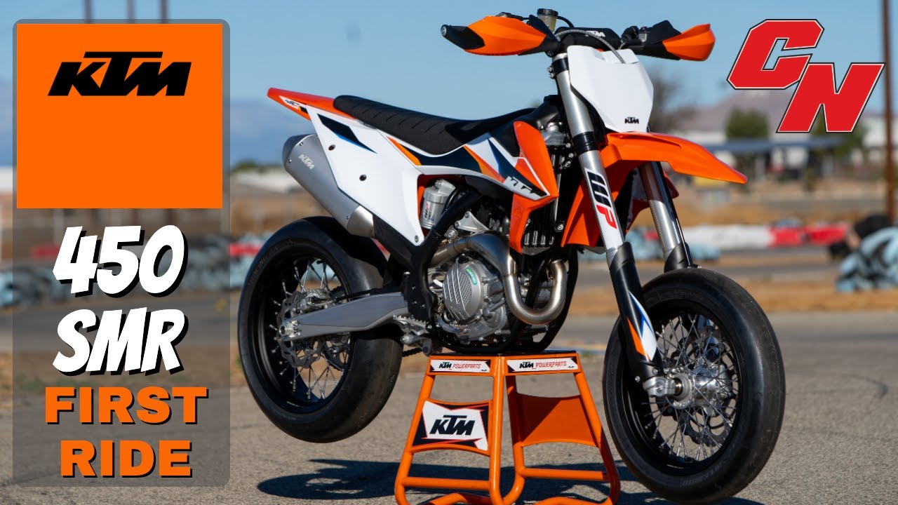 2021 KTM 450 SMR Track Test Review - Cycle News - YouTube