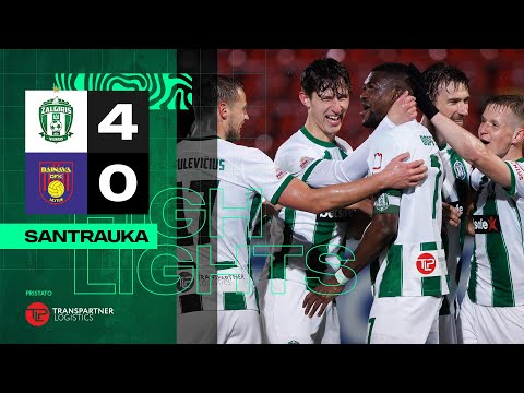 Santrauka | Highlights | Žalgiris - Dainava