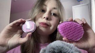 АСМР Быстрые триггеры, НО только розовые триггеры🌸 + близкий шепот