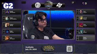 TSM vs CLG - Game 2 | League Classic LCS Show Match 2026 | Team Solomid vs Counter Logic Gaming G2