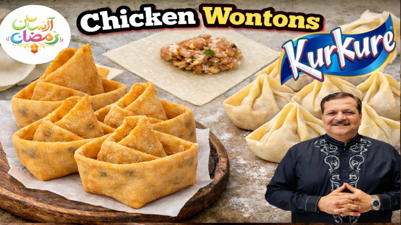 Crispy Crunchy Chicken Wonton Karachi Style | Make & Freeze for Ramzan Iftar