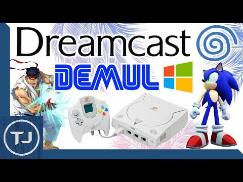 Sega Dreamcast Emulator For PC! Windows 10! (DEMUL)