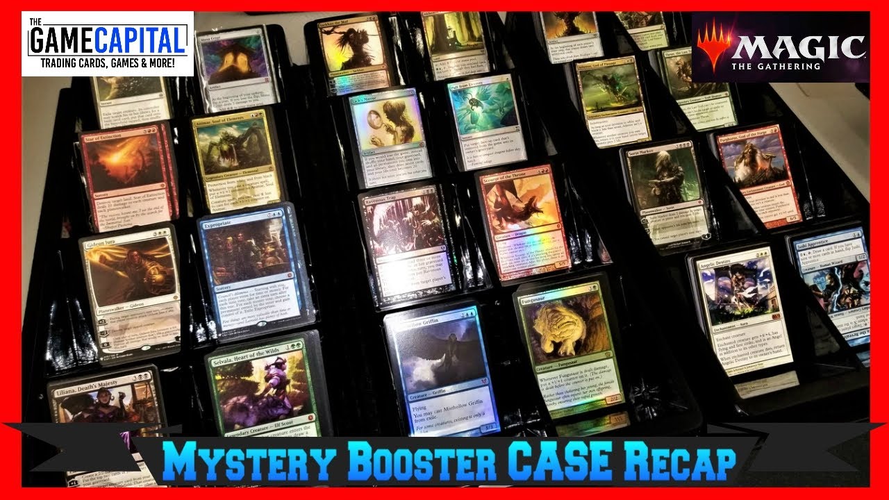 Magic the Gathering Mystery Booster Box Case Opening Recap OH MY