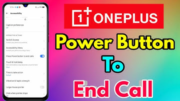how to oneplus power button to end call, oneplus power button se call cut jata hai