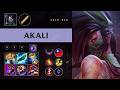 Akali Mid vs Aurelion Sol - TW Master Patch 26.08