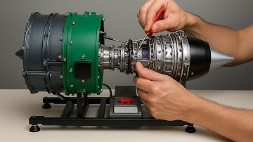 I Built a Turbofan Engine Model – Full Metal Jet Engine Kit