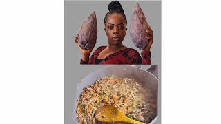 Waruzi ko umwana wigitoke bawufungura  #IndyoYiwacu #Ikirundi BananaHeartRecipe #AfricanFood