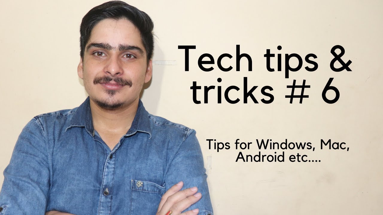 Tech tips & tricks # 6 - YouTube