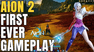 AION 2 Chanter Class Preview - FIRST EVER Real Gameplay + In-Game Footage Taiwan - New MMORPG - F2P