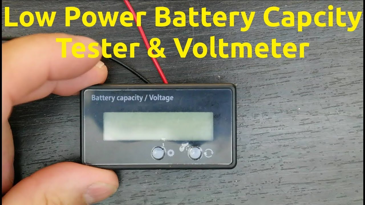 LCD Battery Capacity Indicator Digital Voltmeter Voltage Meter Monitor Y2A4 