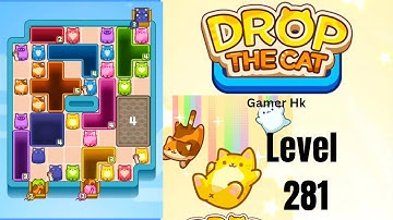 Drop The Cat Level 281 Walkthrough Solution 