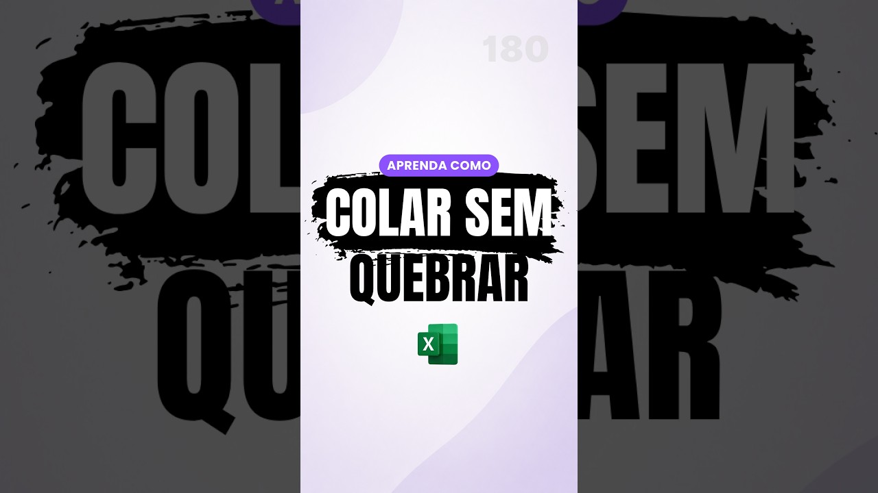 Capa do vídeo: Copiar como imagem: cole tabelas no e-mail sem quebrar a formatação