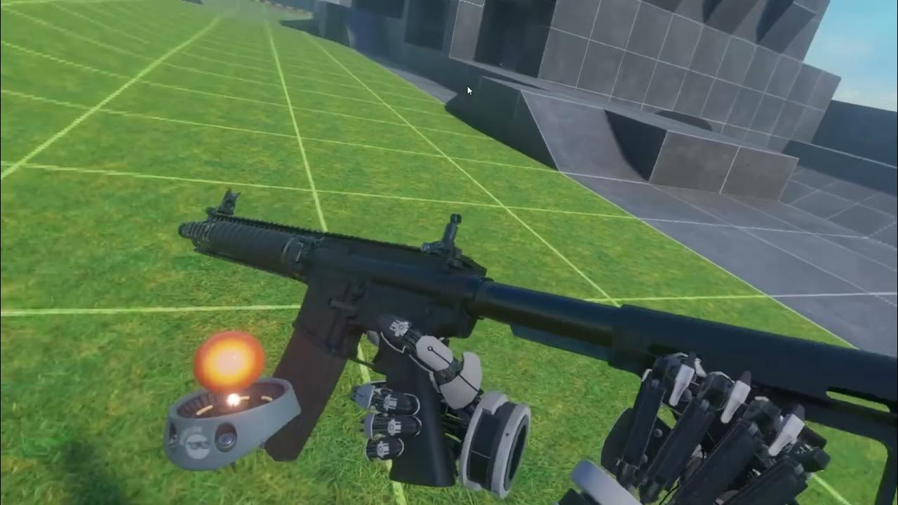 bonelab very realistic gun with mag palming YouTube