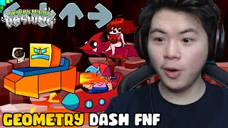 PERJALANAN MENUJU LEVEL DEMON YANG BERBAHAYA!! | VS Geometry Dash - Friday Night Dashing screenshot 5