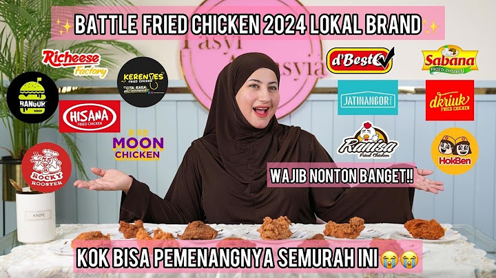 TASYI BATTLE FRIED CHICKEN 2024 LOKAL BRAND - KOK BISA PEMENANGNYA SEMURAH INI 😭😭😭