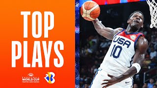 NBA Players' Top Plays of the #FIBAWC | August 30, 2023