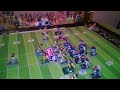 Fullback dynamo smith runs into a brick wall 