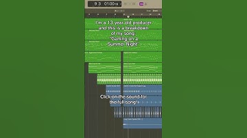 How I made my song “Gaming on a Summer Night” #music #logicprox #logicpro #musicbreakdown #producer