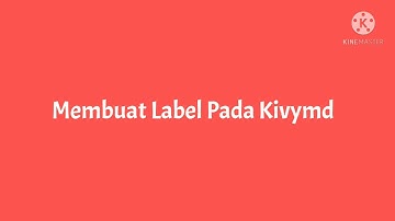 Pemrograman Mobile : Membuat Label pada KivyMd