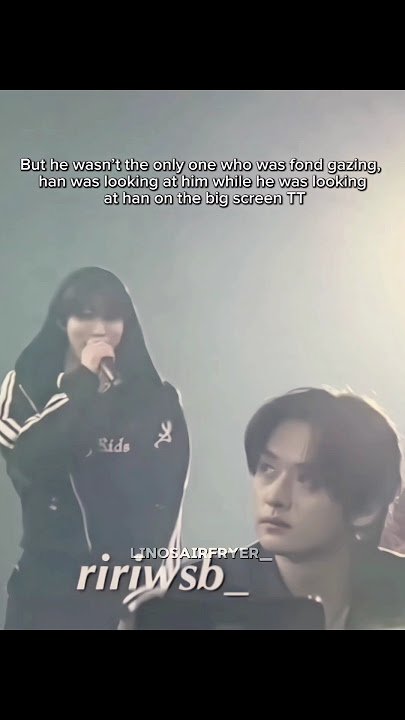 This is what leeknow meant when he said that it’s not one sided 😭 #minsung #leeknow #han #straykids