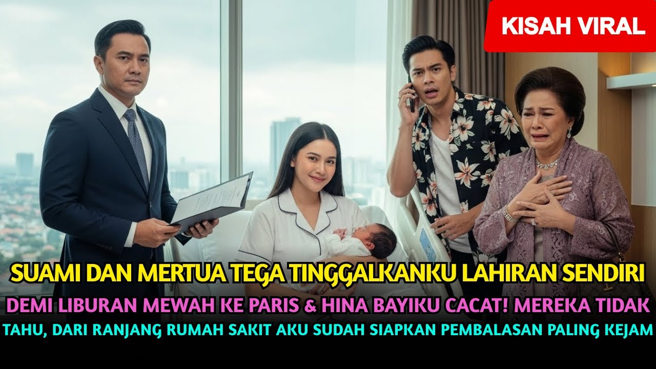 Aku Berjuang Antara Hidup & Mati, Suami & Mertua Malah Foya-foya! Balas Dendam Istri Sah Berakhir !!