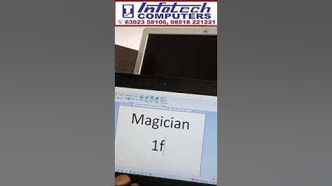 Create Magician Word Document | Infotech Computers Bhagya Nagar Kurnool 6302358106 #training