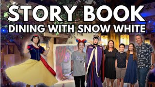 Story Book Dining at Artist Point with Snow White At Disney