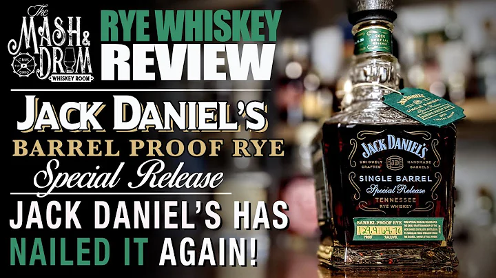 Jack Daniel's Single Barrel Barrel Proof Rye Review + compared to Wild Turkey Rare Breed Rye!