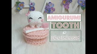 Amigurumi Tooth / Toothbrush
