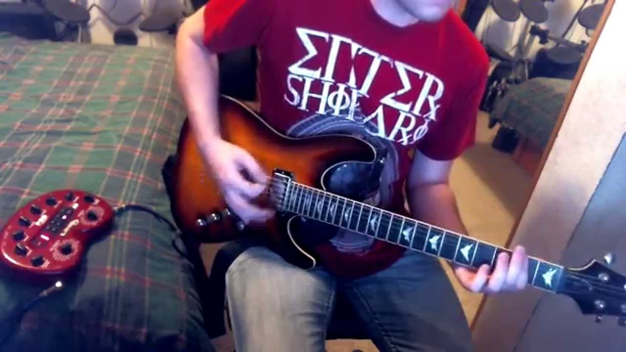 Guitar Cover : Vendetta Red - The Body and the Blood