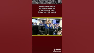 Nasa Dart Hitting Asteroid