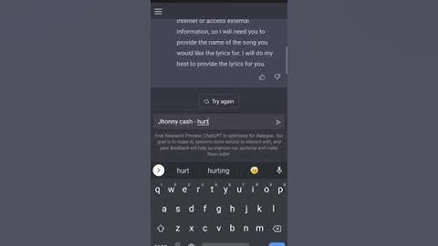 OpenAI chat gpt singing song. Taking to AI