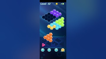 Block! Hexa Puzzle ~ Rainbow A block 3 to 6 levels  ~level 51~55