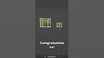 Tip: Make Windows Like a Pro#blender#blender3d #blendertutorial#howto