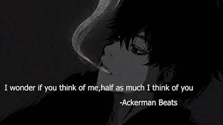 Thought Of You Sad Guitar Beat 2021 Ackerman Beats