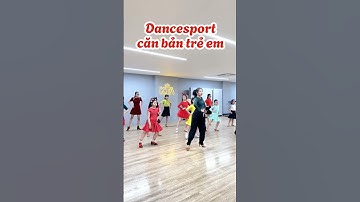Một tiết học Dancesport lớp căn bản trẻ em tại KTA #dancesport #kingtheart