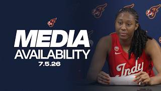 Kelsey Mitchell, Aliyah Boston & Head Coach Stephanie White | Postgame Media at LVA