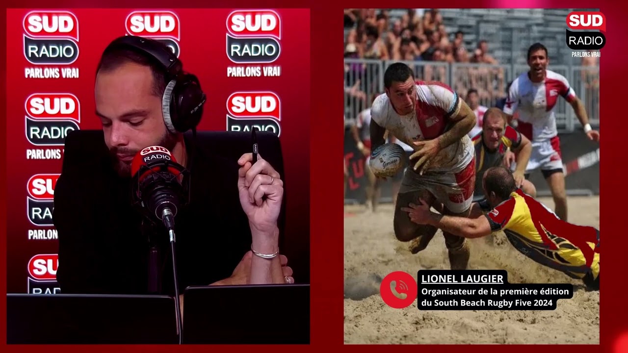 Première édition du South Beach Rugby Five 2024 à Marseille