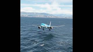 This plane passes through beautiful places in the world EPS 462