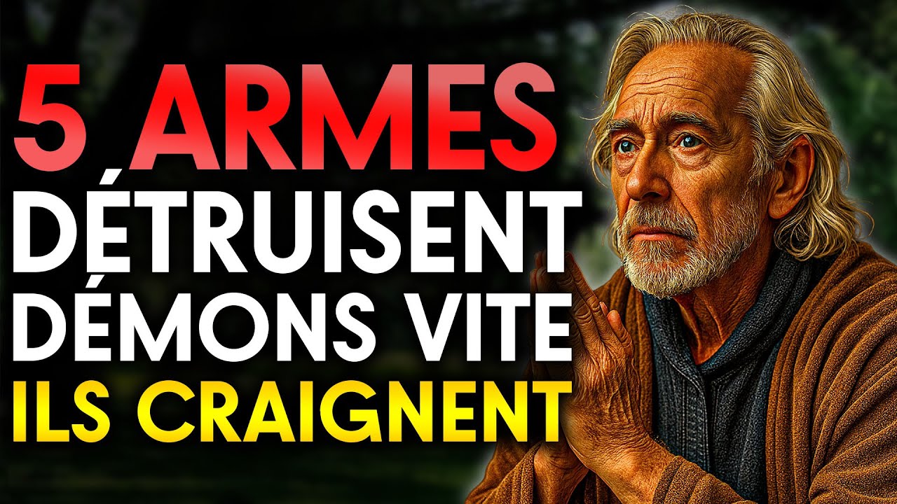 5 ARMES SPIRITUELLES QUI DÉTRUISENT INSTANTANÉMENT LES DÉMONS (ILS CRAIGNENT CE POUVOIR !)