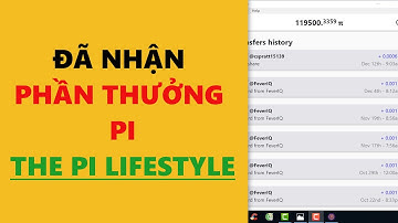 pi network-đã nhận phần thưởng từ The Pi Lifestyle -achi kiếm tiền online