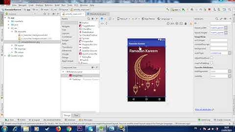 Creating greeting card in android studio