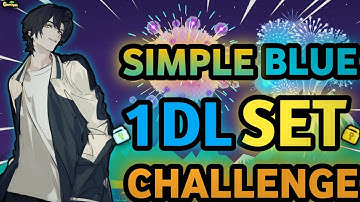 SPECIAL 1 DL SIMPLE BLUE STYLE SET CHALLENGE (NEW SET!!) | Growtopia - Set Challenge #321