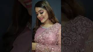 Beautiful Partywear Sequence Net Saree ..Nari Saree Badlapur 9619028864