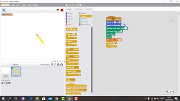 Scratch tutorial with Daniel: Drawing a spiral