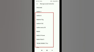 Wi-Fi Manage Saved Networks Name Delete | Setting Wi-Fi | Redmi 8 | 2022 #shorts #viral